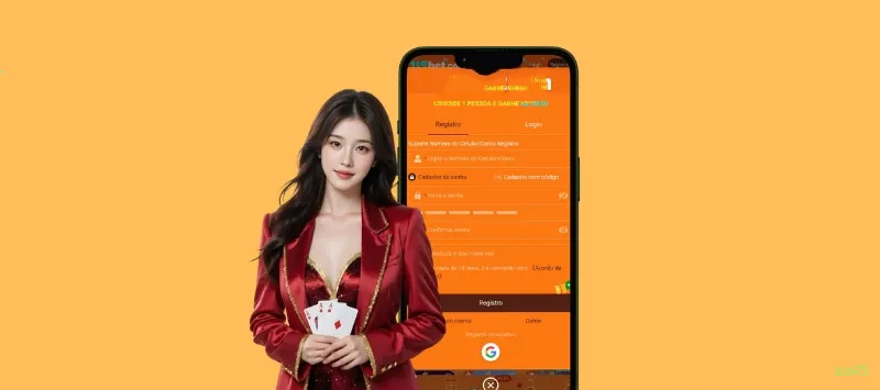 Aplicativo móvel aa45 para iOS e Android